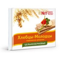 Хлебцы ХЛЕБЕЦ-МОЛОДЕЦ пшенично-ржаные п/п 100г