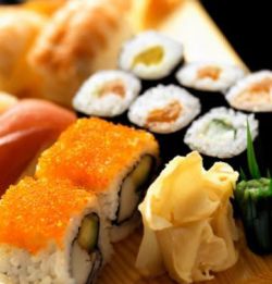Блюда японской кухни - суши!